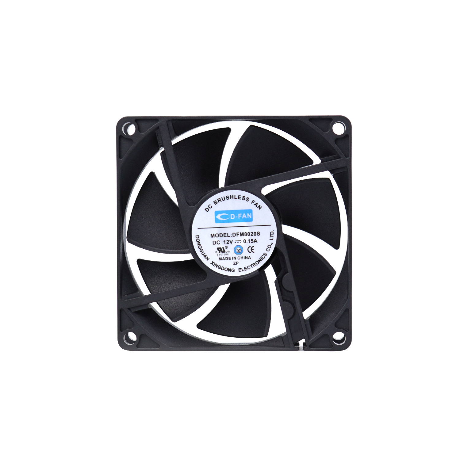 80x80x20mm Customized 8020 BLDC Fan DC 5V 12V 24V Brushless cooling fan