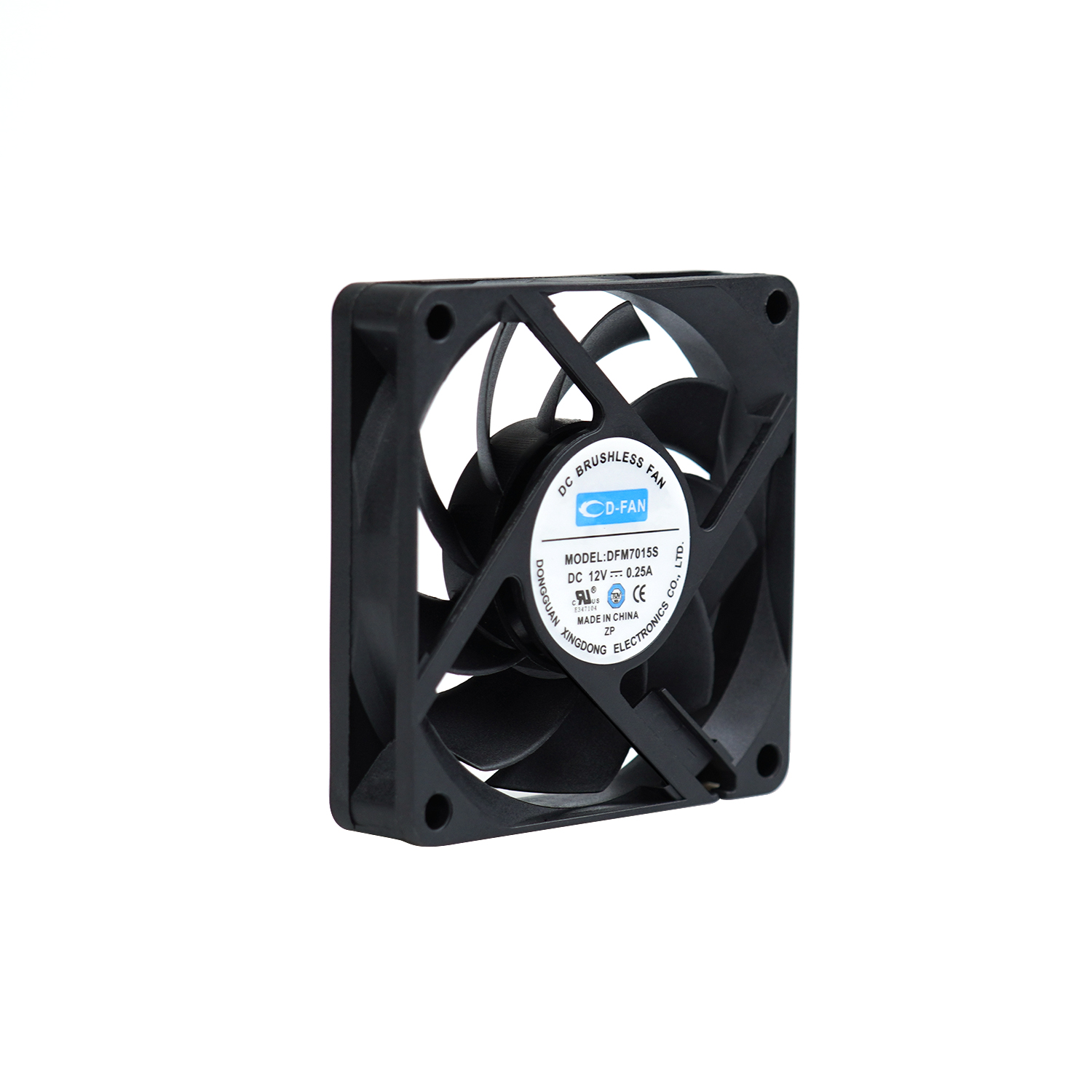 active cooling 12v 24v 70mm 70x70x15mm DC Axial Fan 